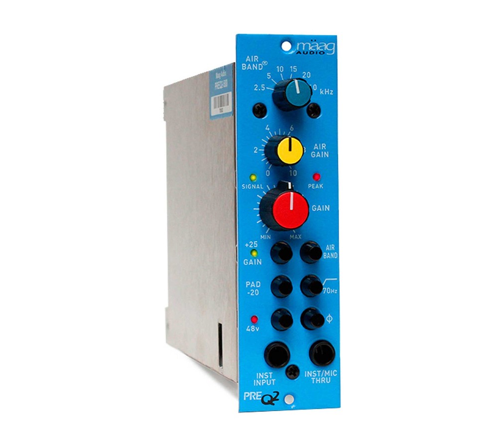 Mäag PREQ2 500 Series Microphone Preamp Mic Preamplifier