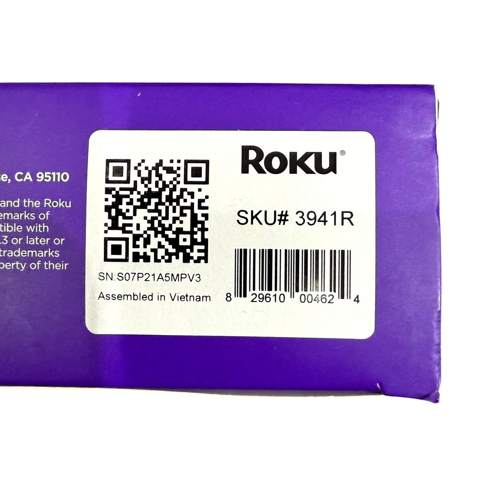 Roku Express 4K+ TV Streaming Device