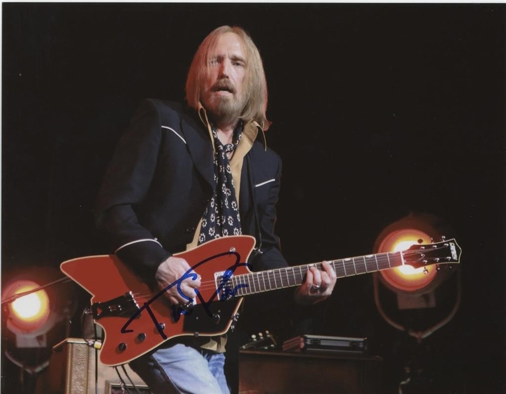 Tom Petty- Signed Color Photograph
