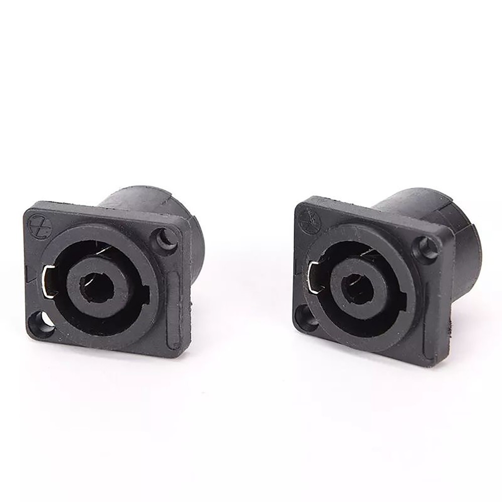 10* Speakon 4 Pin Female jack Compatible Audio Cable Panel Socket Connector