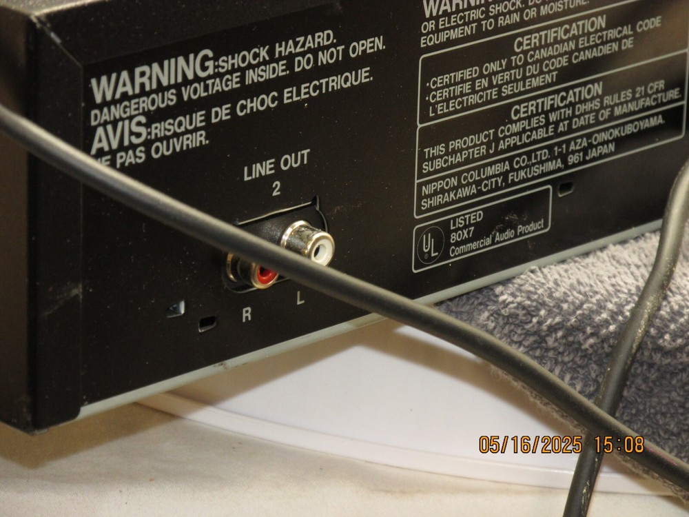 The listing is:(1)Denon DN-2000F MKII Double CD Player And Remote Control Unit