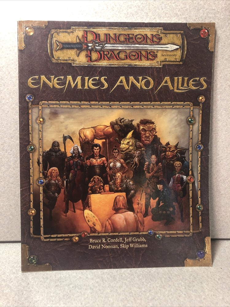 D&D 3rd Ed Enemies and Allies WTC11852