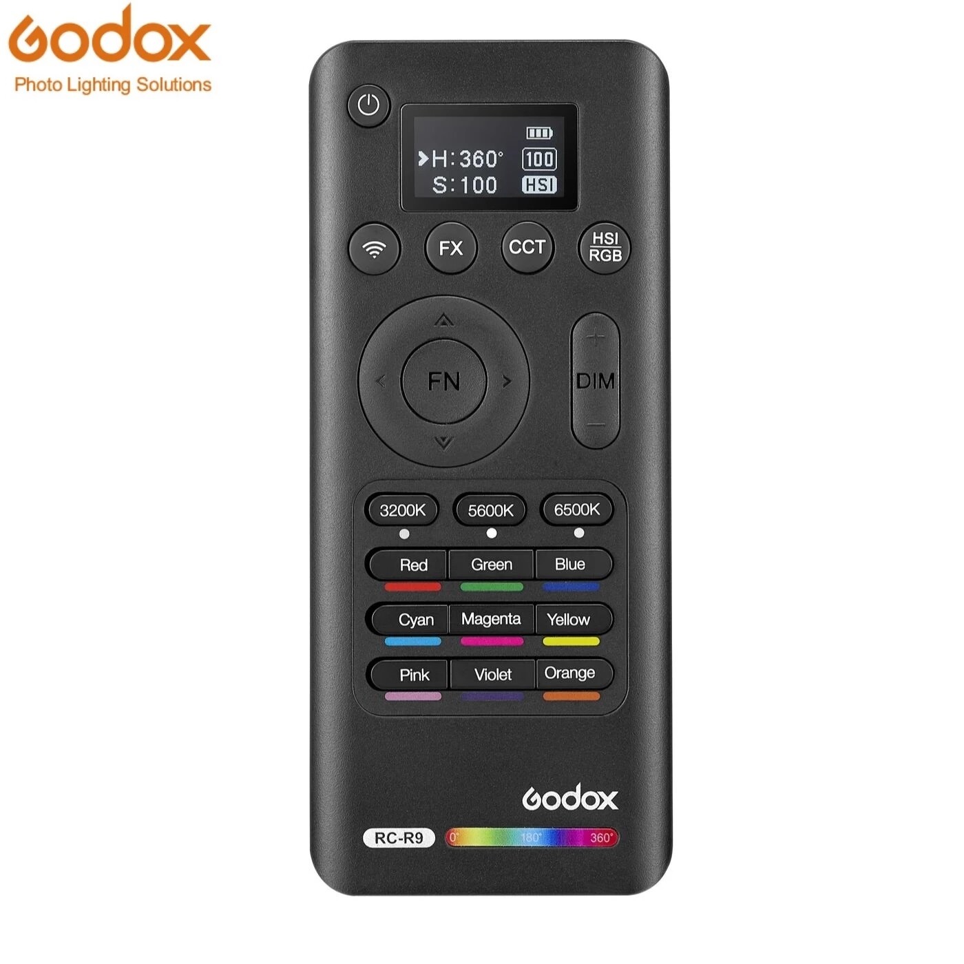 Godox RC-R9 2.4G Wireless Remote For Godox SZ150R LC500R TL60 Led video Light