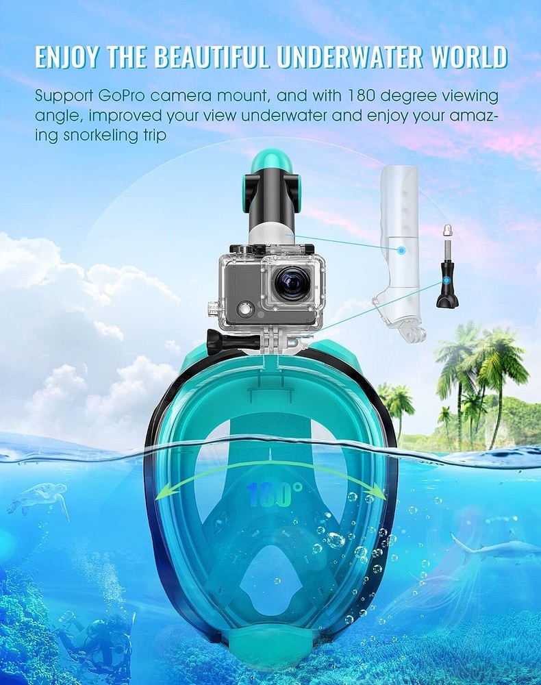 Greatever G2 Full Face Snorkel Mask S/M