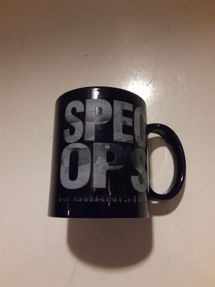 SPEC OPS Afghanistan coffee cup mug military
