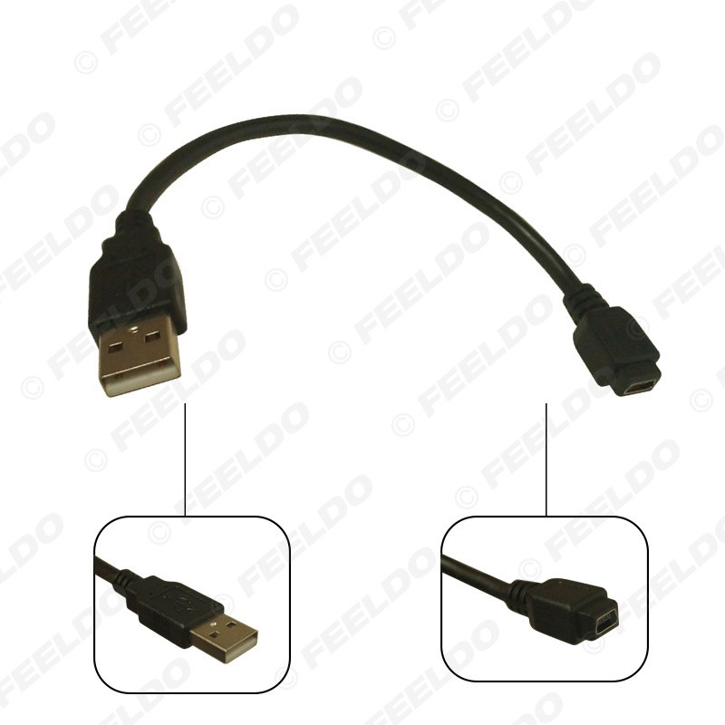 Compatible with Nissan, Ford Focus, GM, and MG original car USB adapter cables