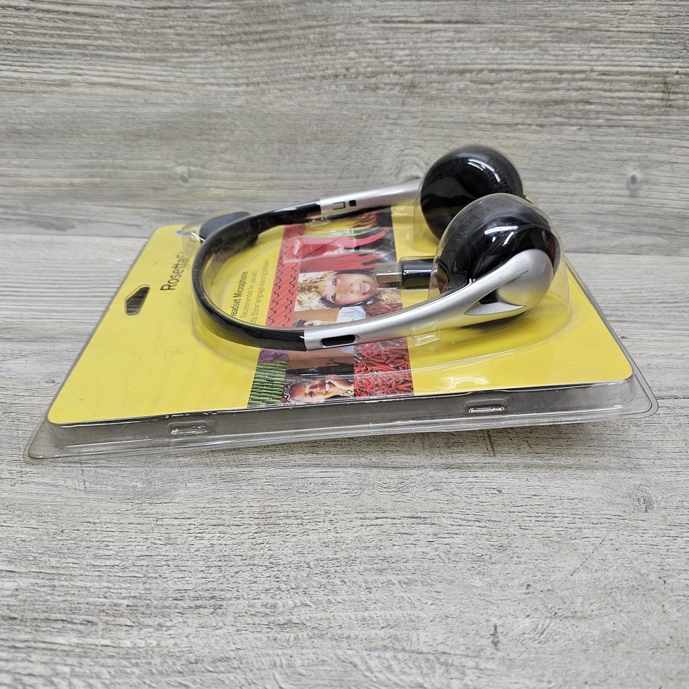 Rosetta Stone USB Headset with Microphone for Language Learning Software