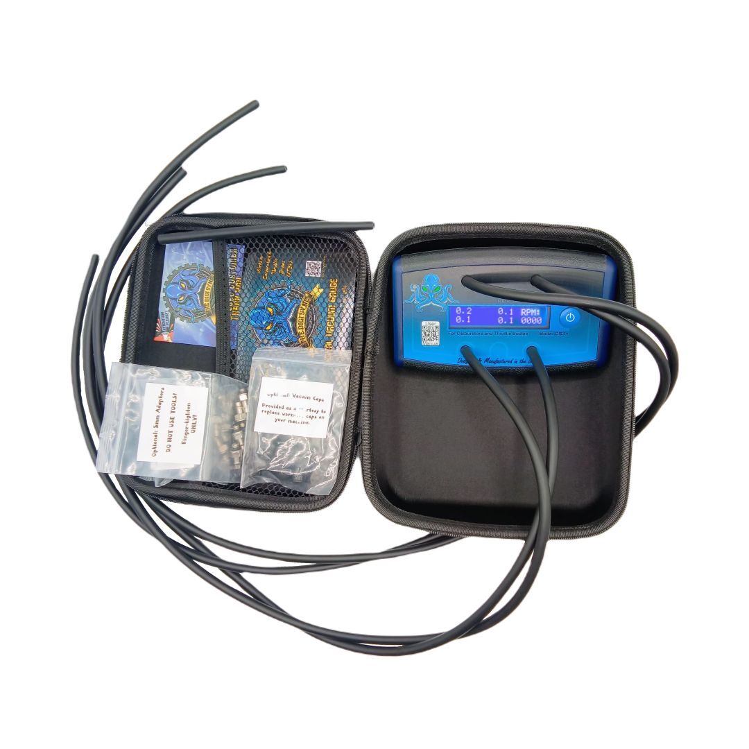 Digi-Sync 4 Channel Throttle Body Carburetor Synchronizer DS4