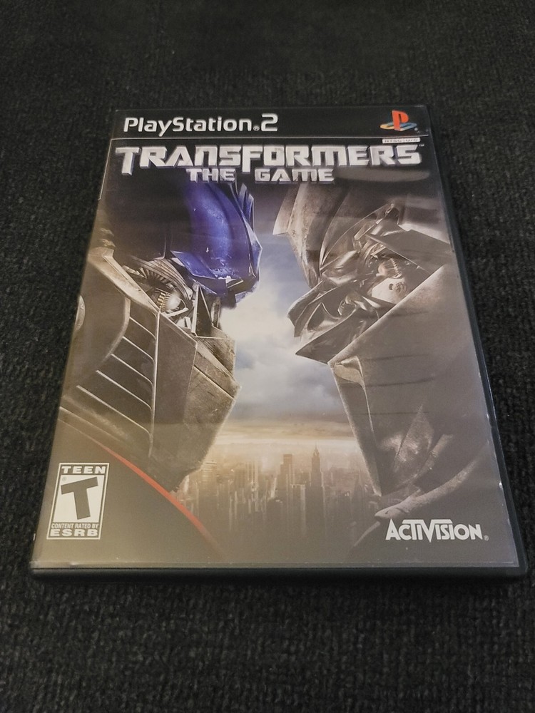 Playstation 2 Transformers The Game Case & Manual Only