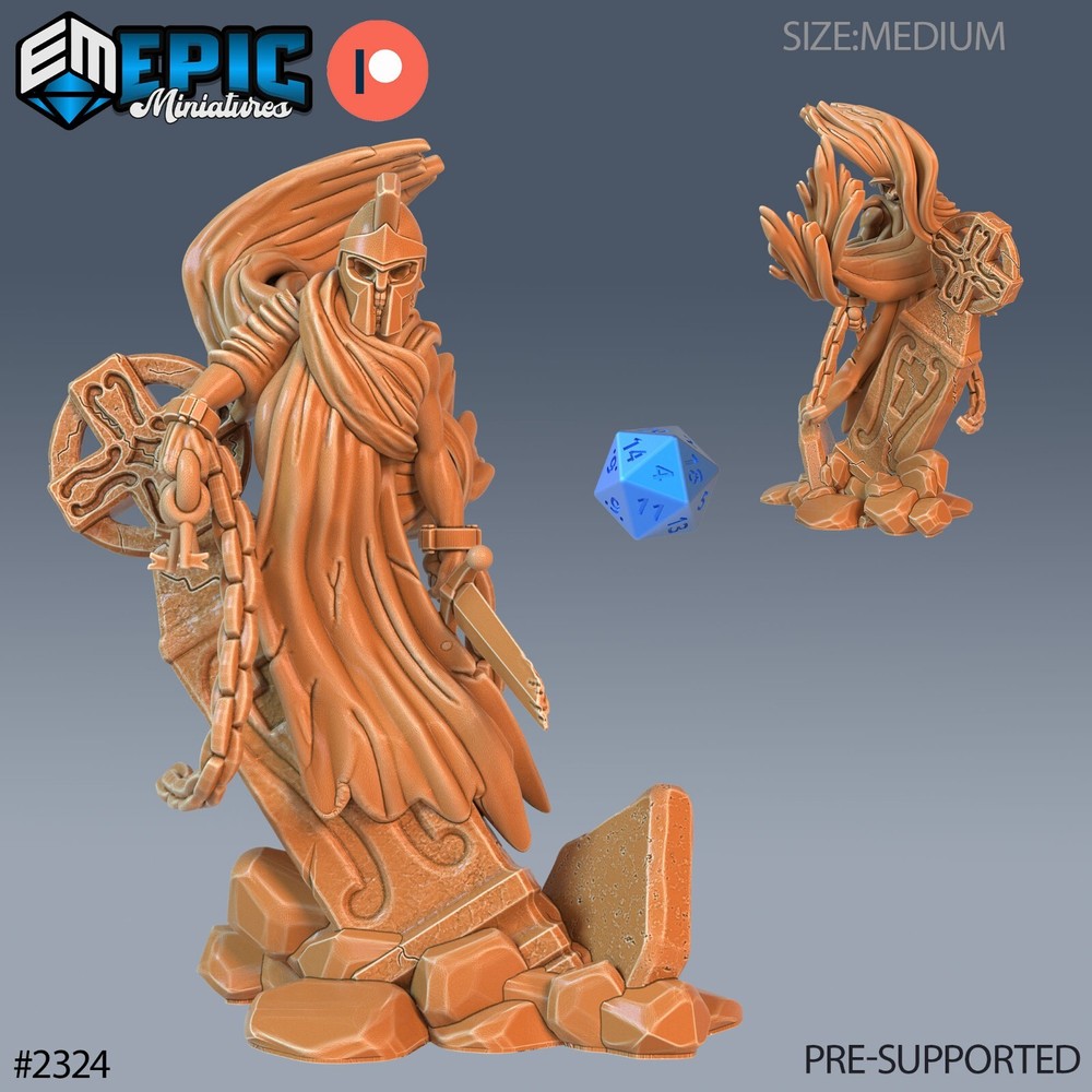 Graveyard Ghost H | Epic Miniatures | RPG D&D Pathfinder Wargaming | 25-28mm