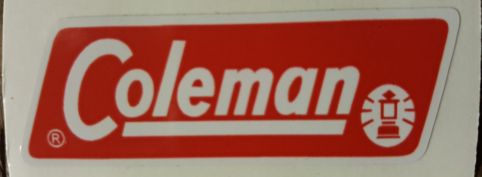 ONE (1) NEW COLEMAN REPLACEMENT STICKER LABEL DECAL LANTERN STOVE 1971-1983