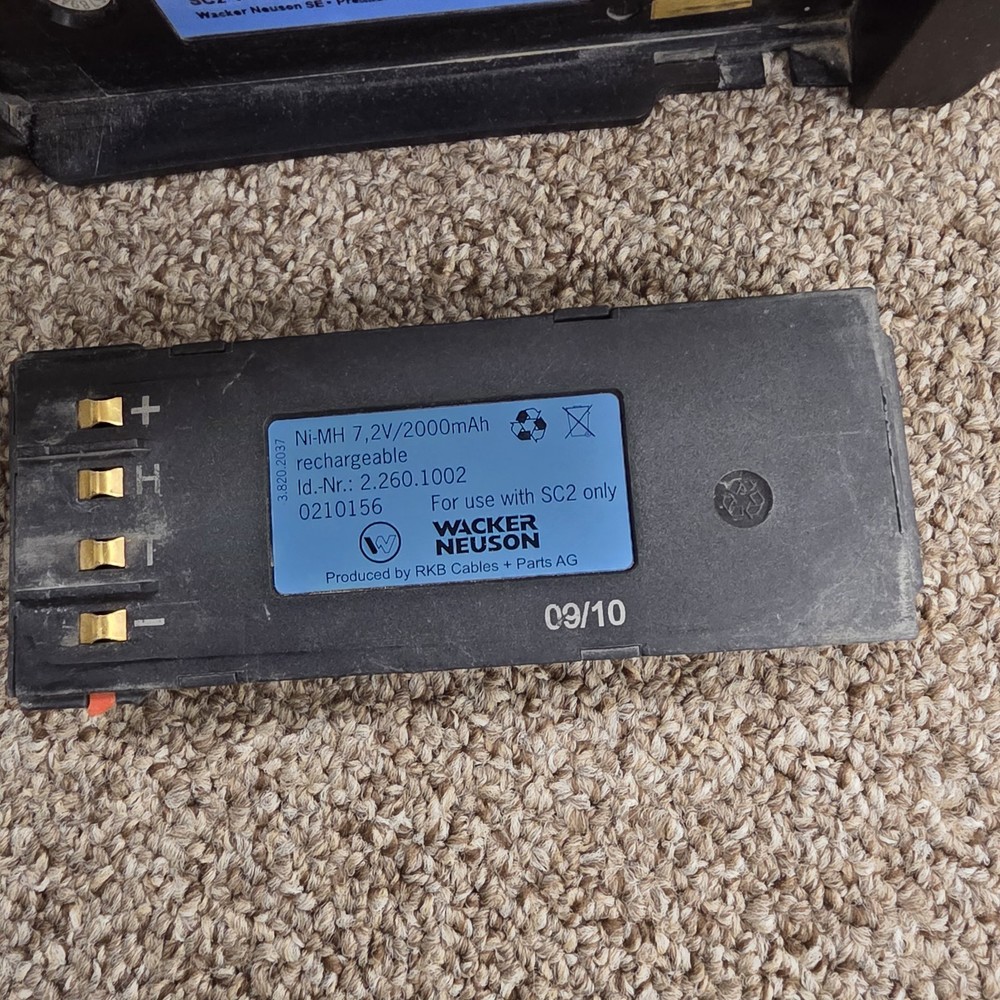 Wacker Neuson Remote Control & Battery Trench Roller Transmitter SC2 V5