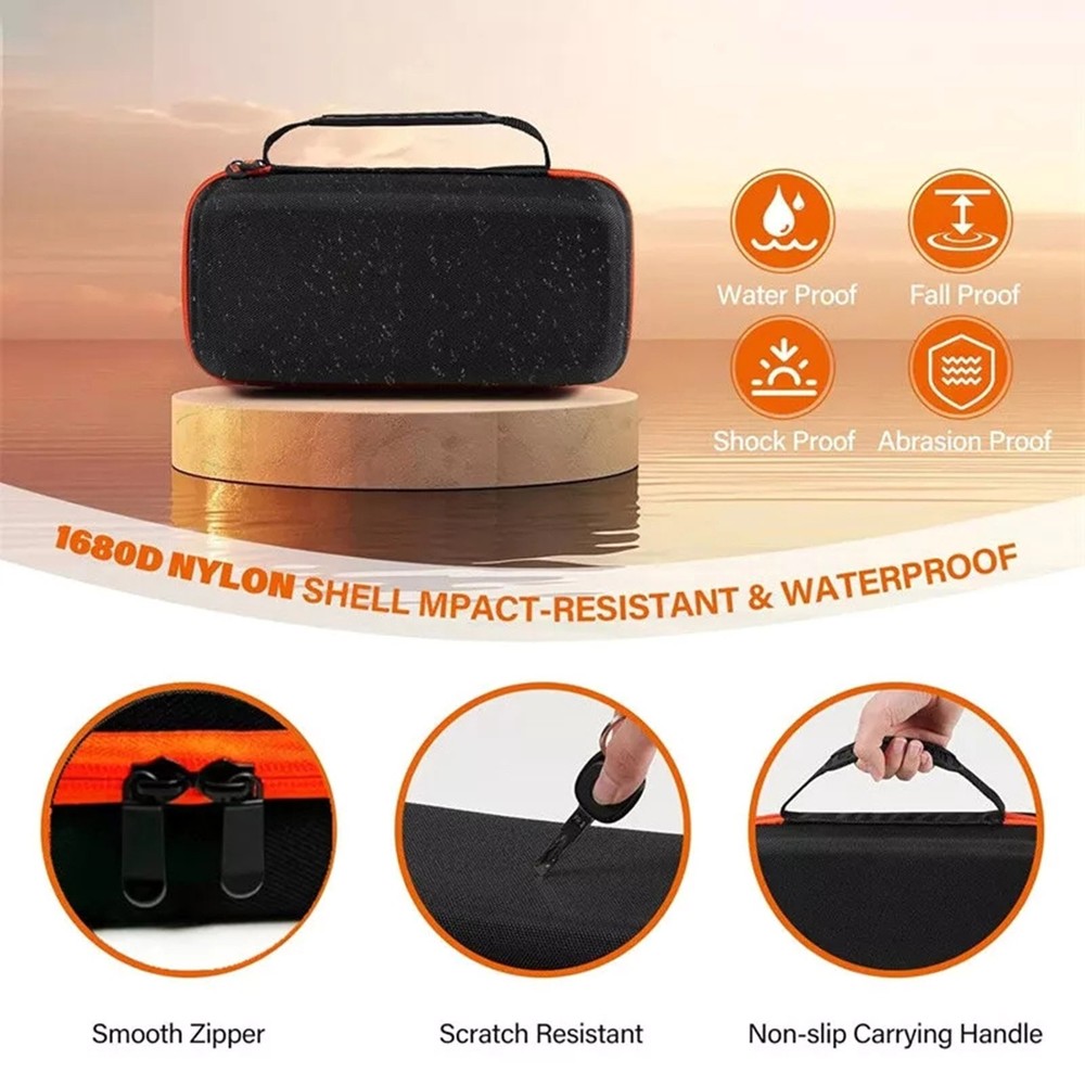 For JBL Party Box Wireless Mic EVA Microphone Organizer Bag Storage Case