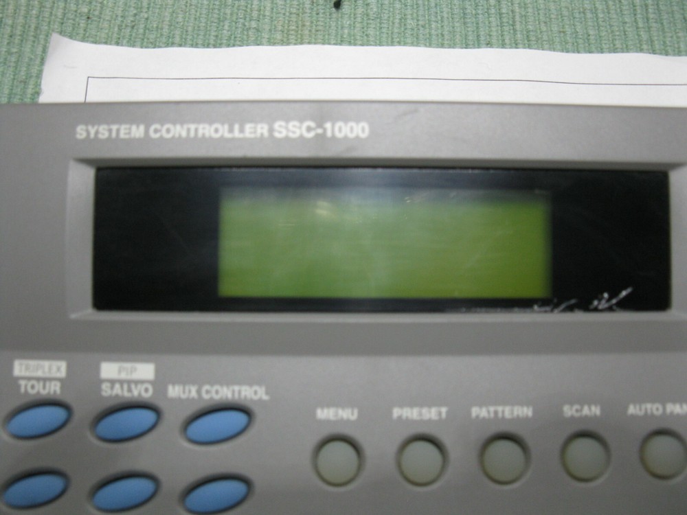 Samsung PTZ System Controller Keyboard Joystick SSC-1000