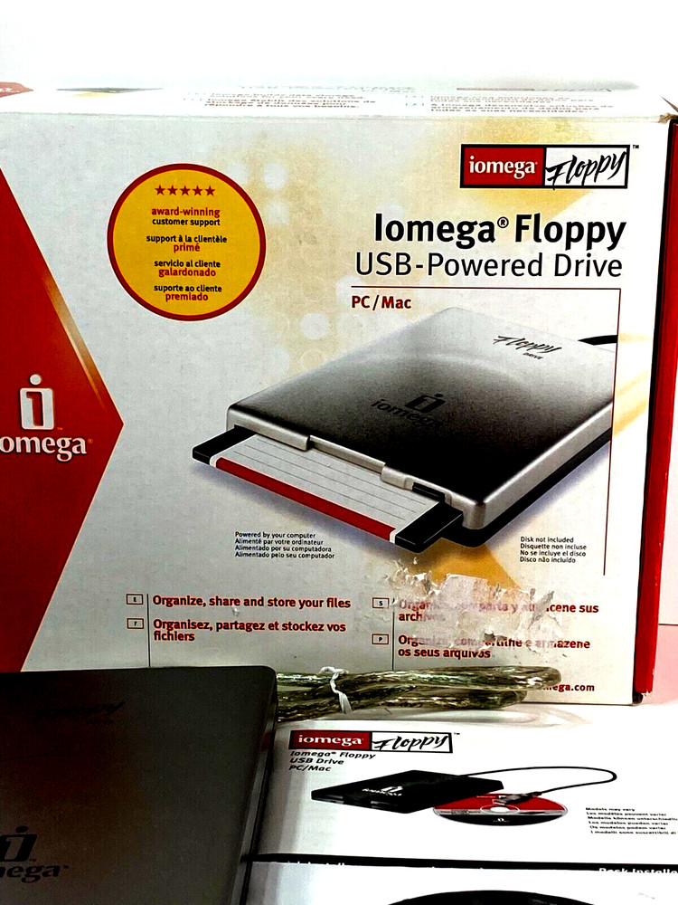 Iomega Floppy - USB-External Powered Drive - PC & Mac