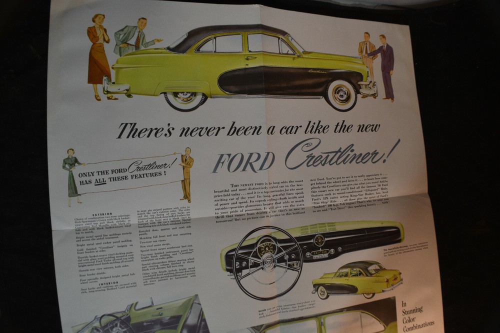 1950 Ford Crestliner Brochure