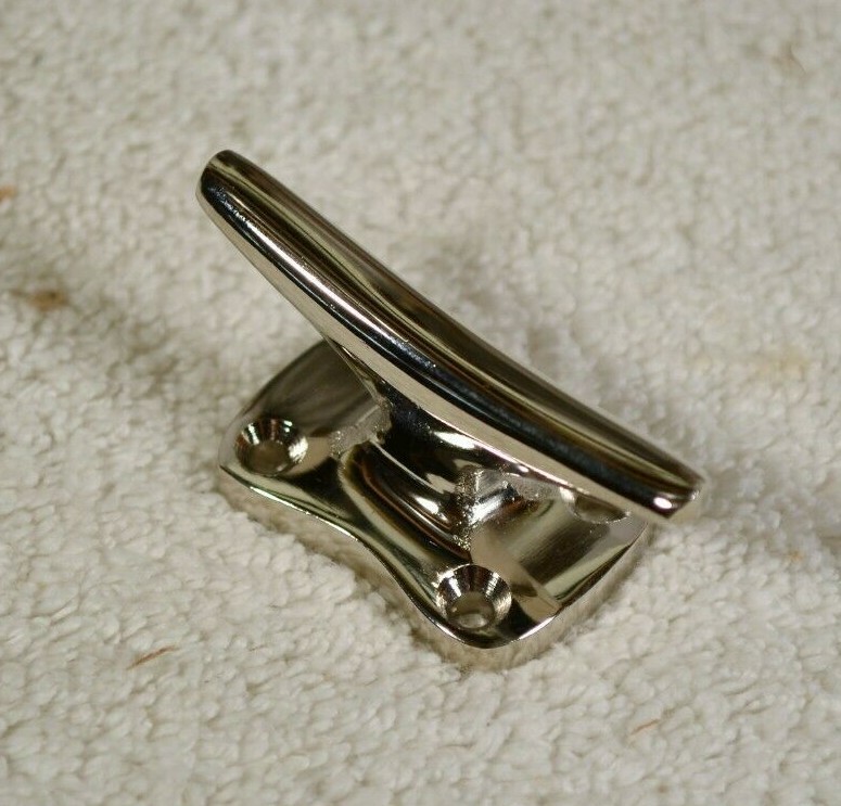 NICKEL PLATED CLEAT 2"