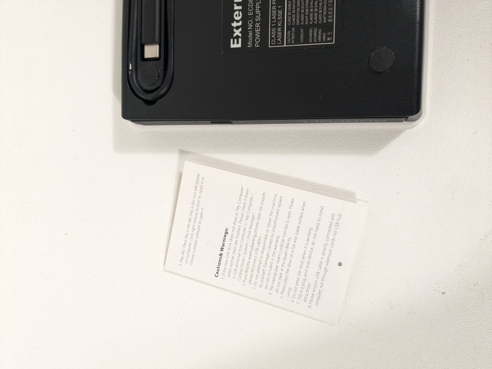 External CD DVD Drive USB 3.0 Type-C CD/DVD Reader Drive External ODD