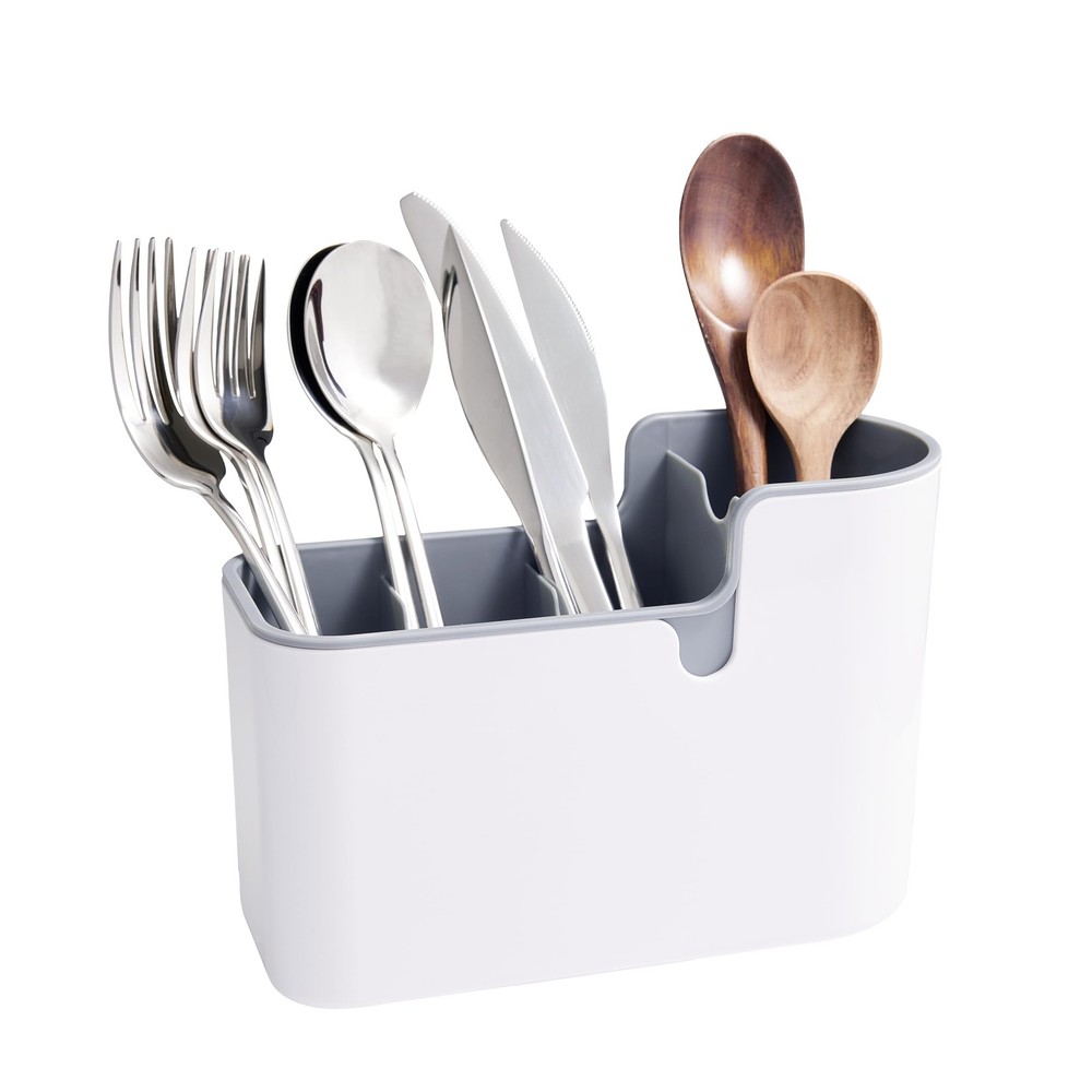 Amazon Basics Countertop & Wall Organization for Utensils, Space-Saving, Divided