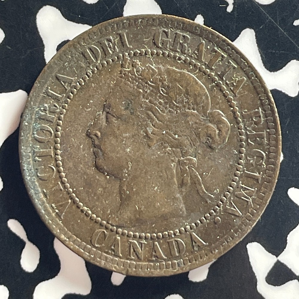 1894 Canada Large Cent Lot#T7834 Nice! Key Date!