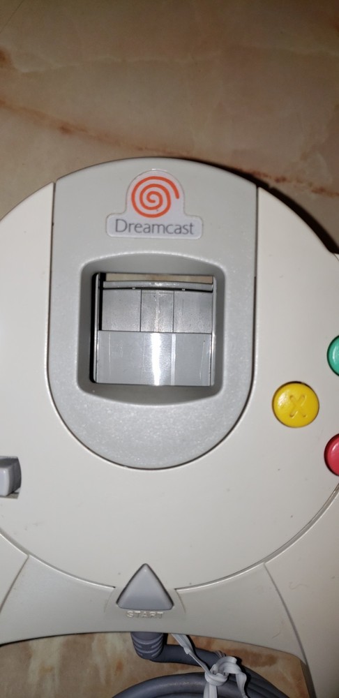 SEGA DREAMCAST CONTROLLER OEM & Rumble Pack. Tested WORKING
