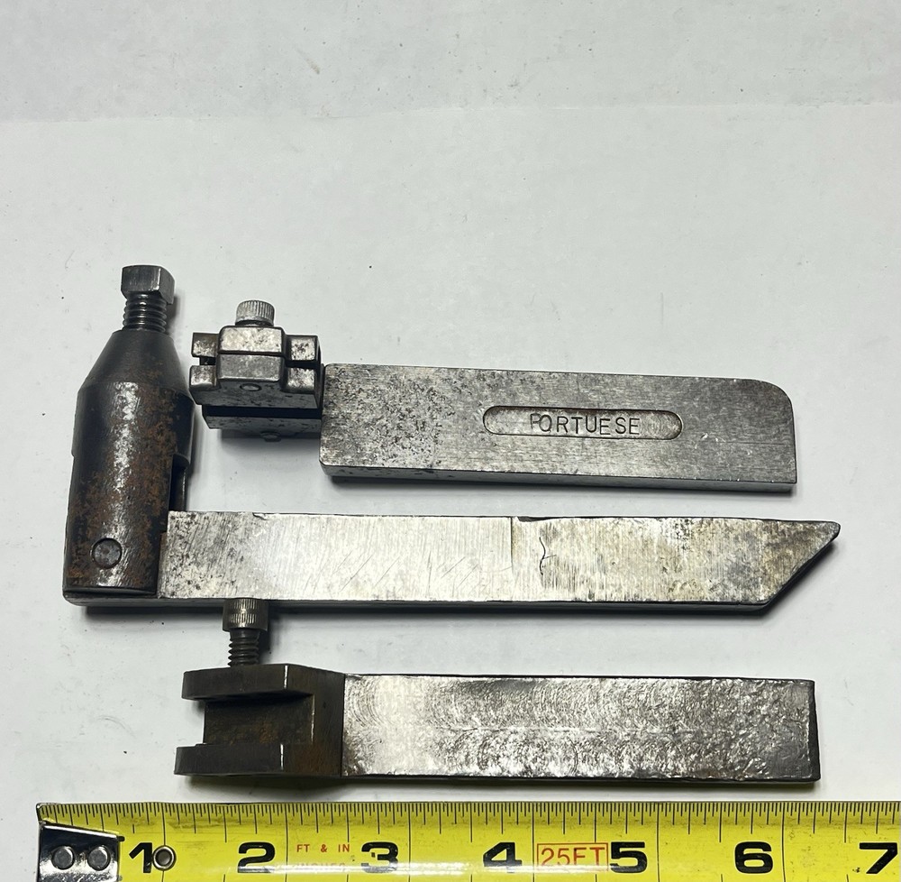 3 Machinist Lathe Tool Holders Used