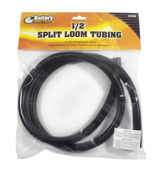 WIRTHCO 27050 1/2' SPLIT LOOM-4FT