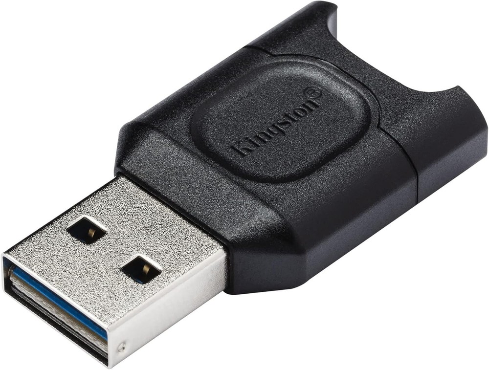 Kingston MobileLite Plus USB 3.2 microSDHC/SDXC UHS-II Card Reader Black