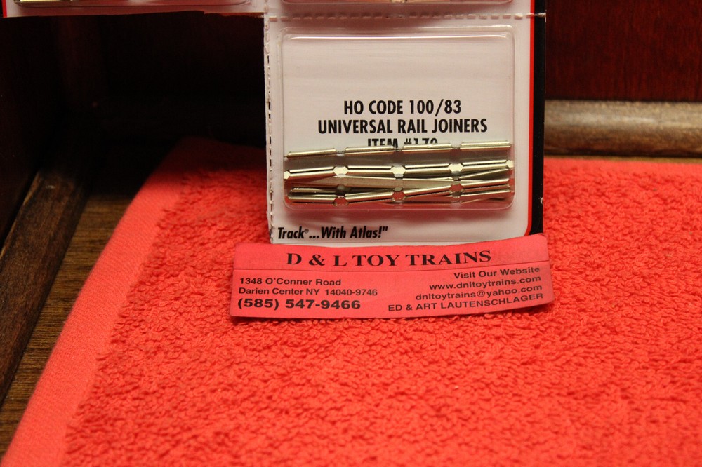 170 Code 83/ 100 Universal Rail Joiners Brand New