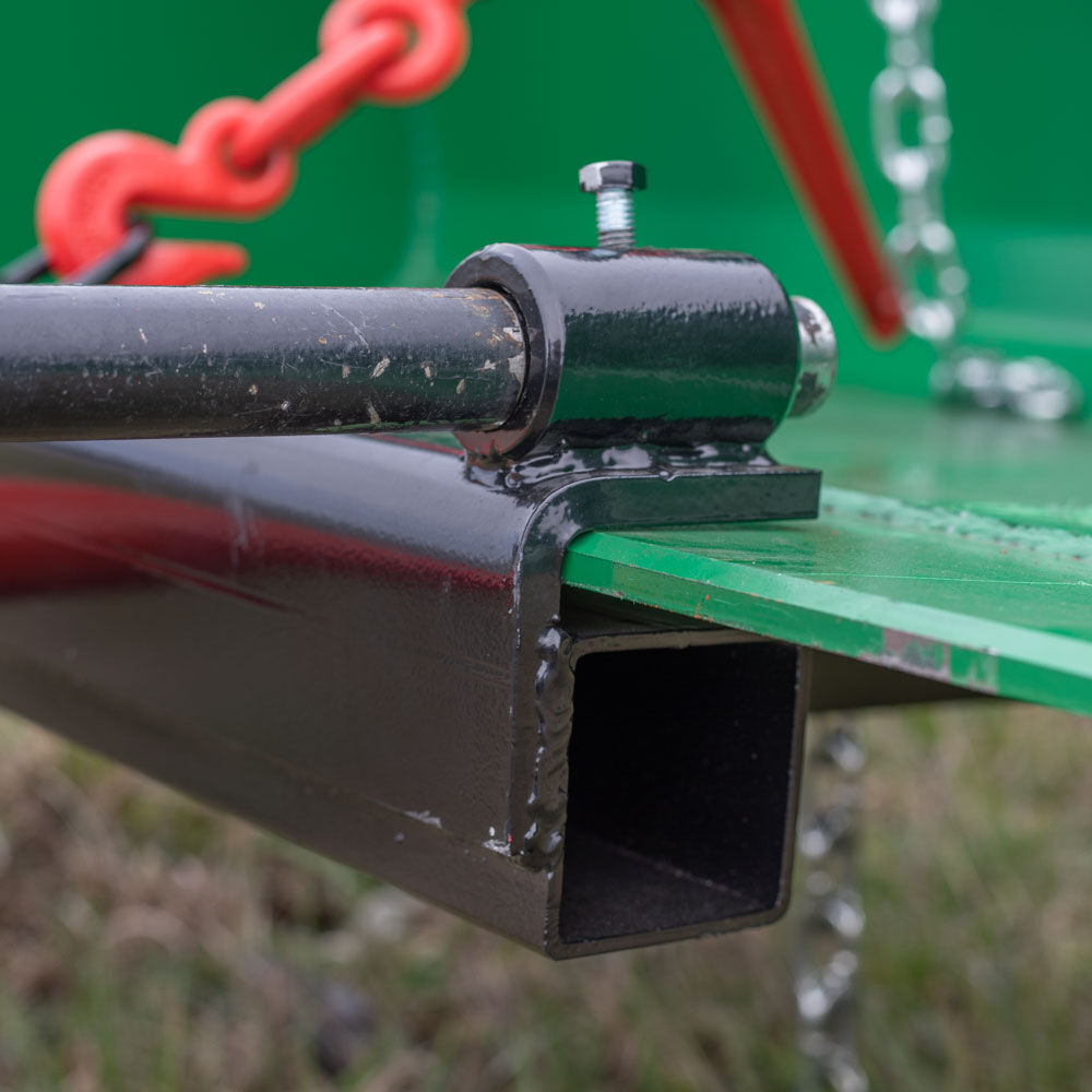 Titan Attachments Hay Bale Spear Frame Attachment with Stabilizer Spears