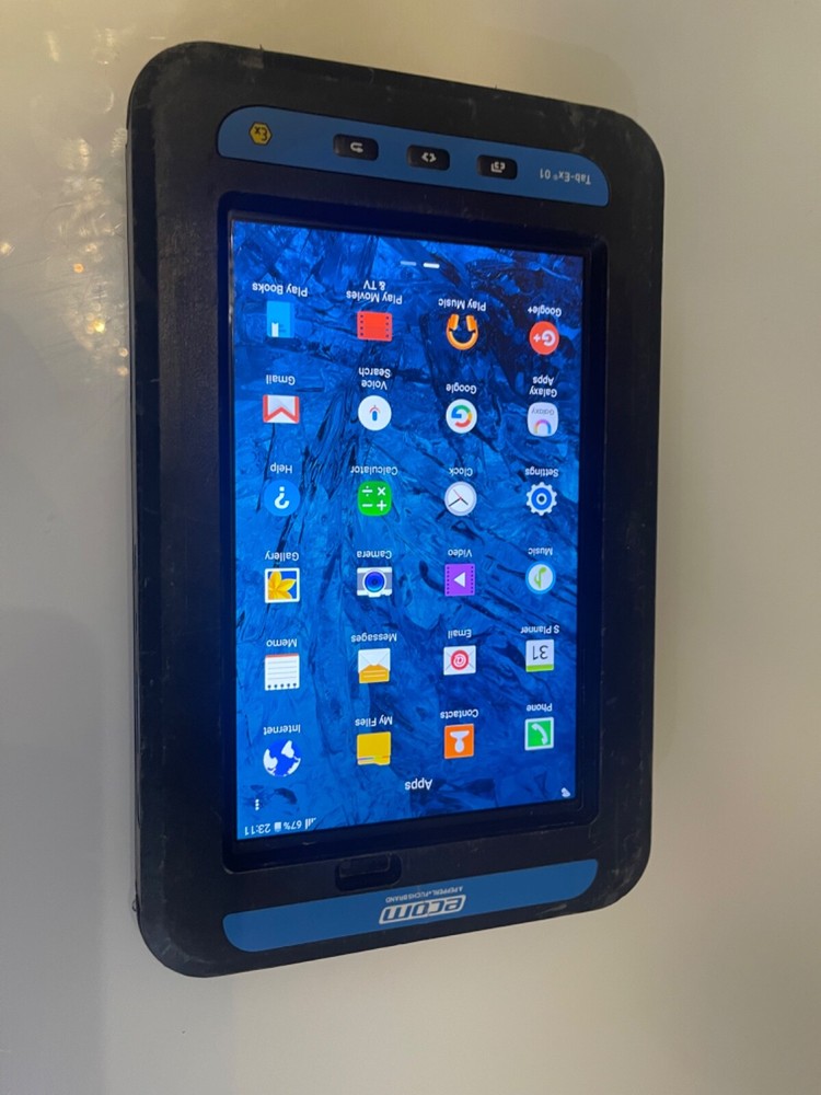 Ecom Tab-Ex 01 DZ1 SIM Industrial Rugged Android Tablet Zone Division 1
