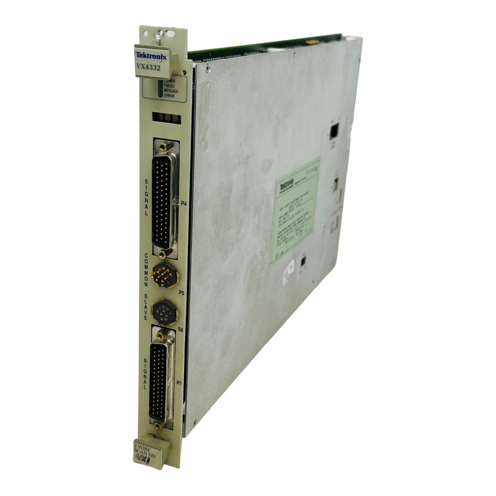 TEKTRONIX VX4332 40CH SCANNER 2-WIRE SCANNER MASTER VXI MODULE SN B374105