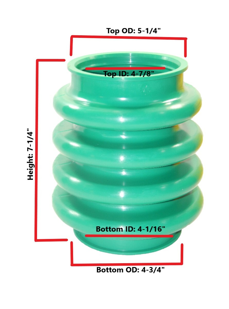 BS45Y/BS52Y Bellows OEM Wacker Neuson rammer parts 500028261