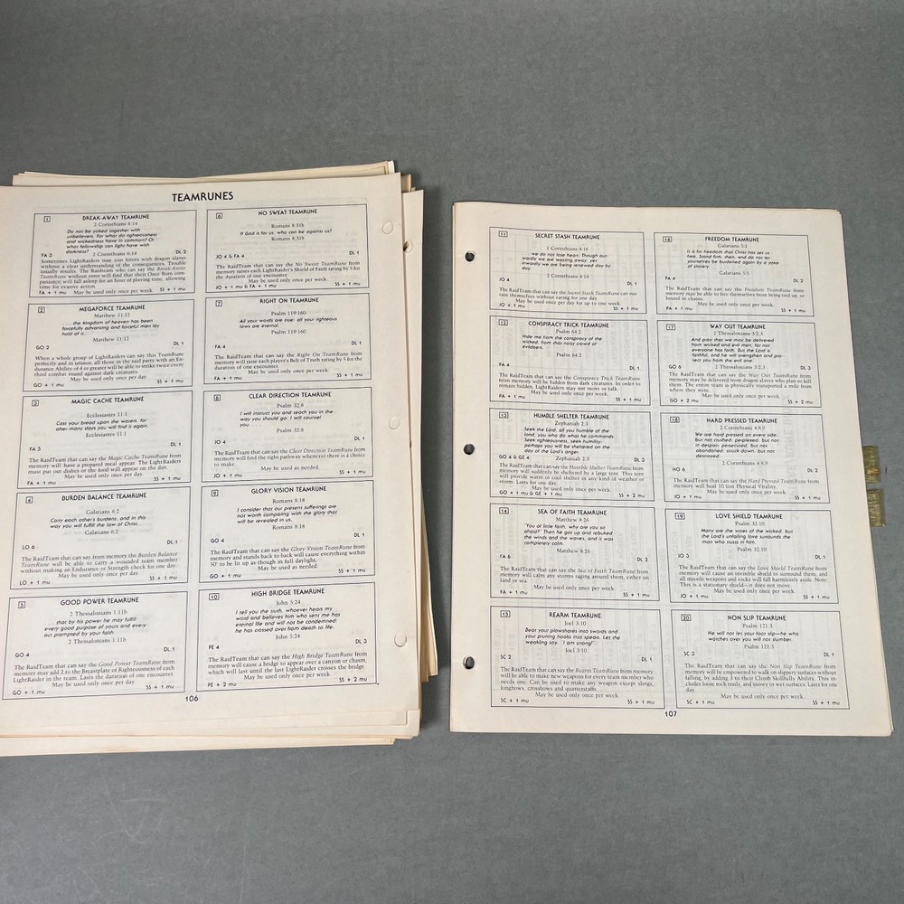 Dragonraid Adventure Master Manual Leader's Reference Role Playing Game 1984 RPG