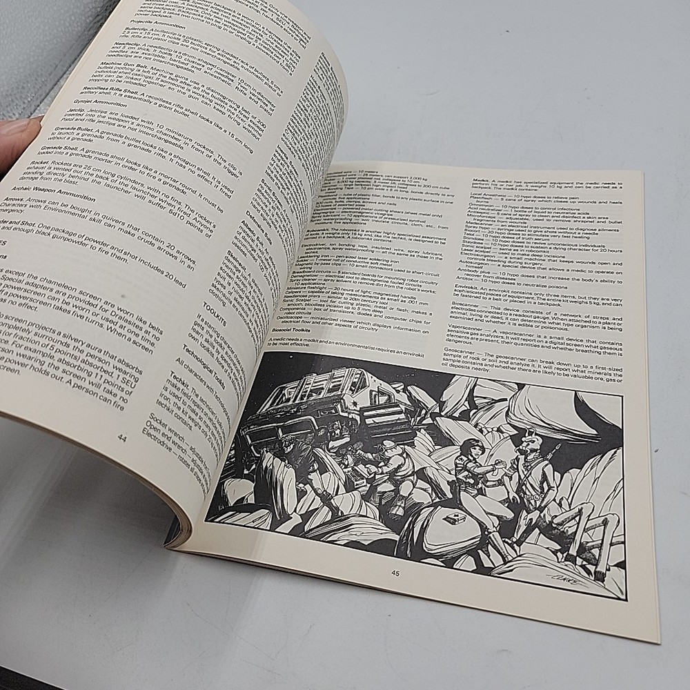 Vtg TSR Hobbies Star Frontiers 7007 Expanded Game Rules First Printing 1982