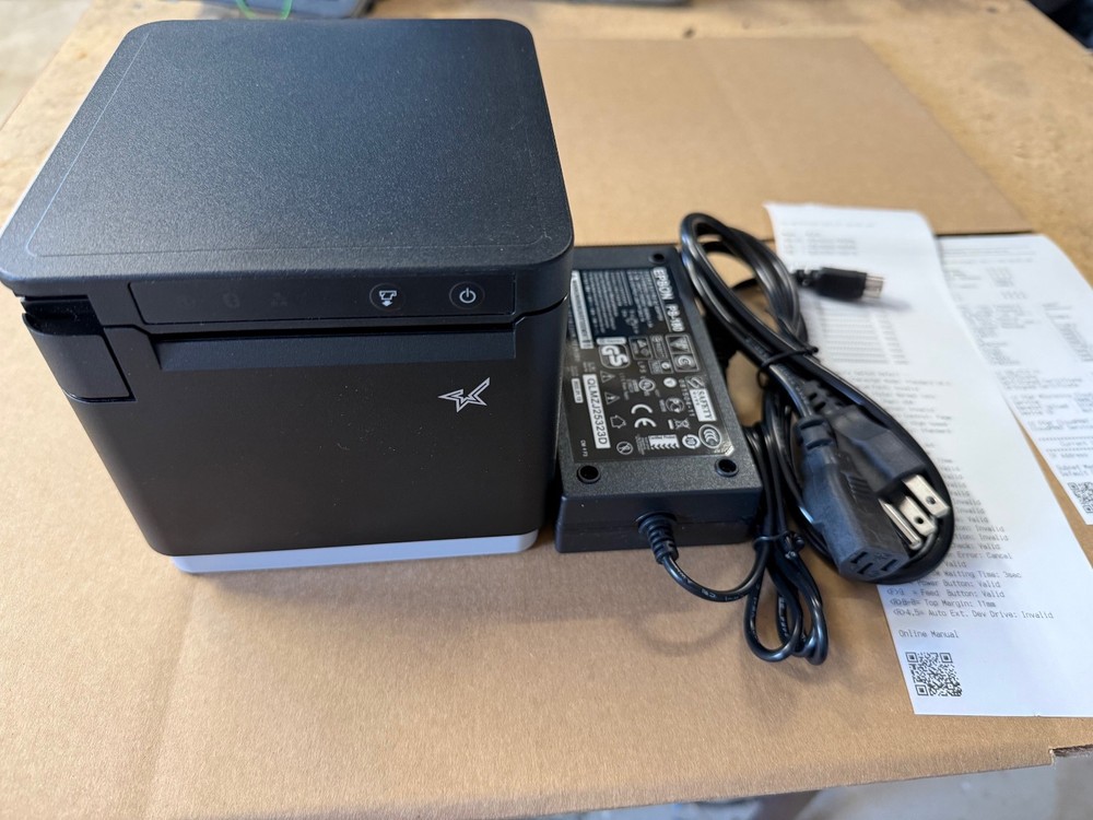 Star Micronics mC-Print3 MCP30 Thermal Receipt Printer Ethernet LAN USB Square 2