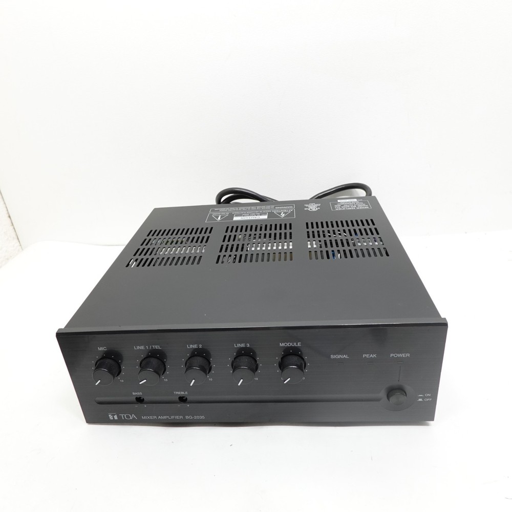 TOA Electronics BG-2035 Mixer Amplifier 35w
