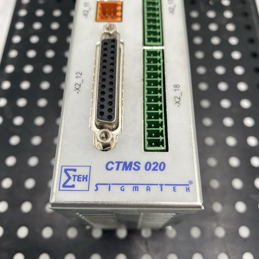 SIGMATEK Control Module CTMS020 FOR PARTS READ Condition PLEASE