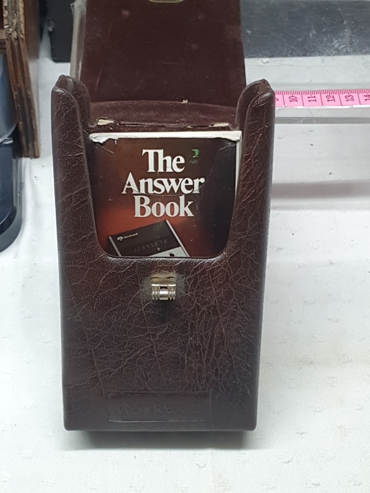 Rickwell Model 61R Advanced Slide Rule & Answer Book (SD4)