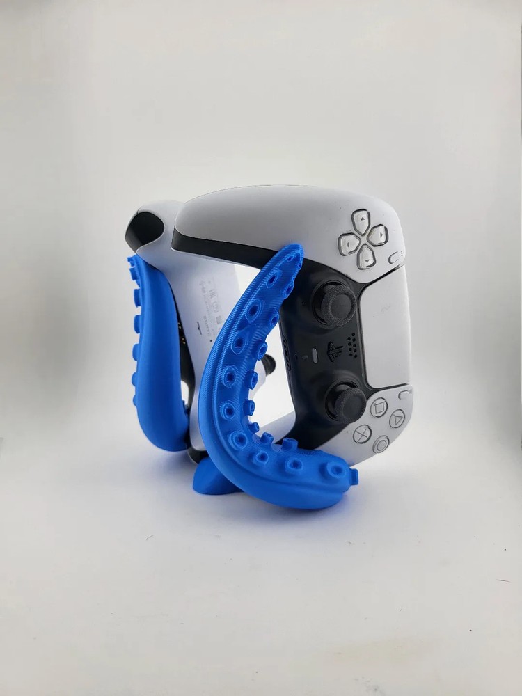 PS5 Controller Stand Octopus Tentacle Holder Display For Sony DualSense Blue