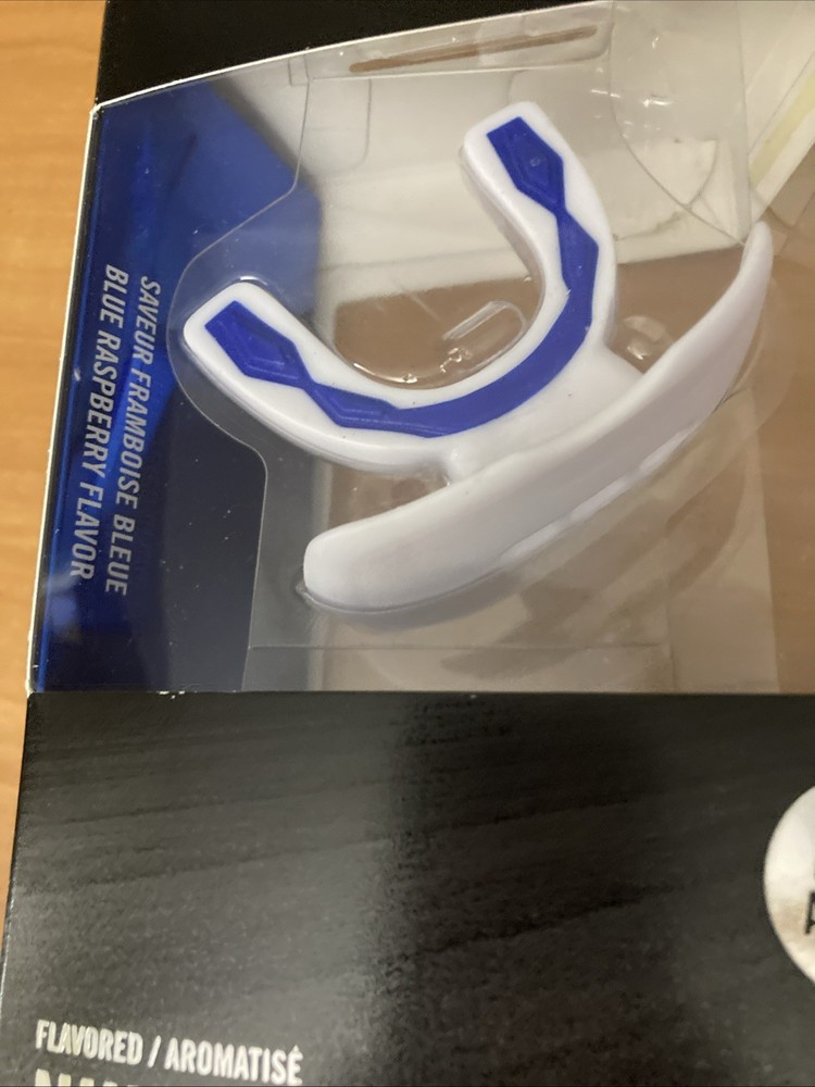 Nike HyperFlow Lip Protector Flavored Mouthguard Football Blue Raspberry NIB