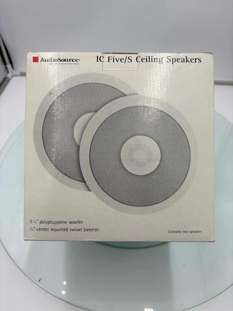 AudioSource IC Five/S Ceiling Speakers - New in Box