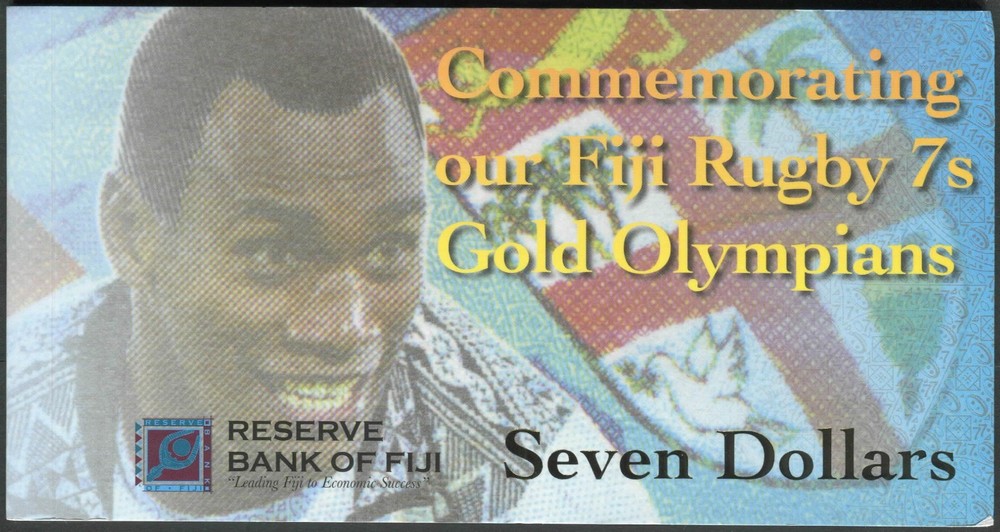 Fiji 7 Dollars 2016(2017) UNC**New (Commemorative with folder)