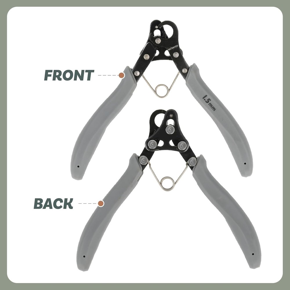 One Step Looper – Create and Trim Consistent 1.5 mm Loops for Jewelry Making,...