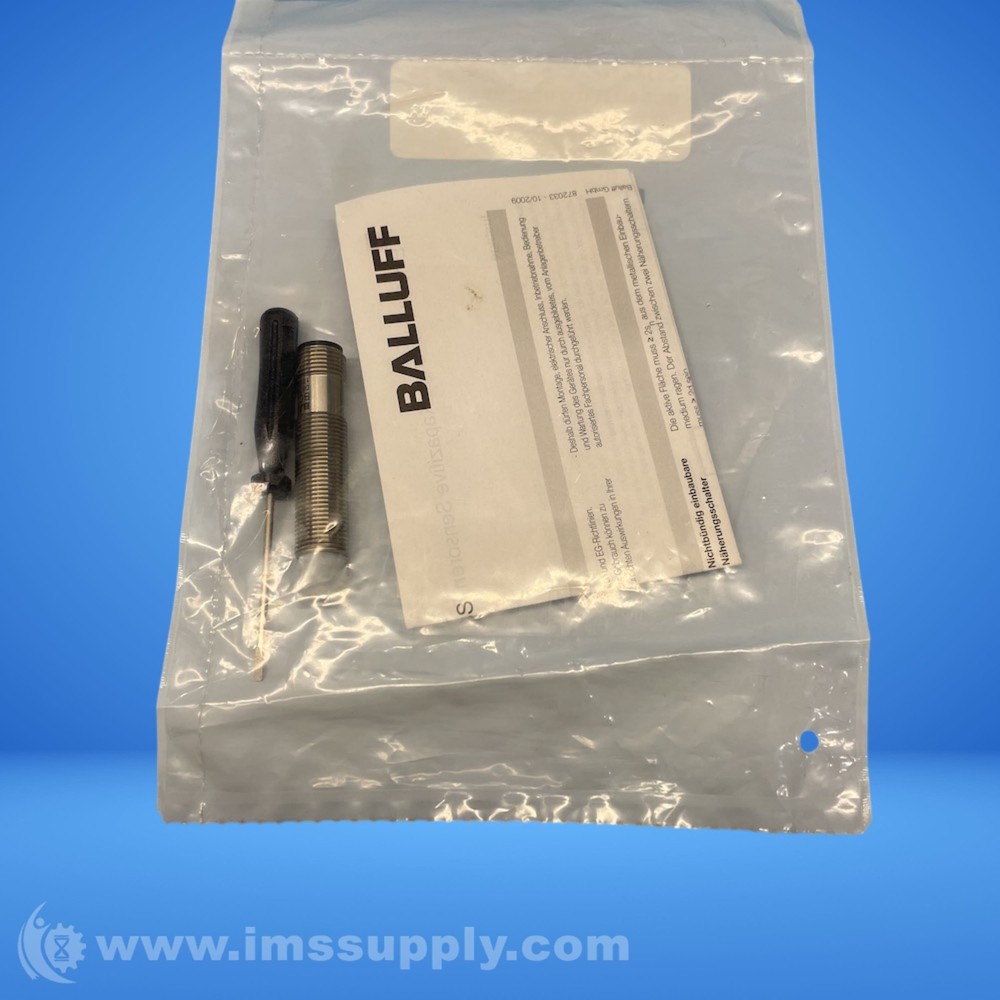 Balluff BCS M12T4D2 PSM80G-S04G Capacitive Sensor FNFP