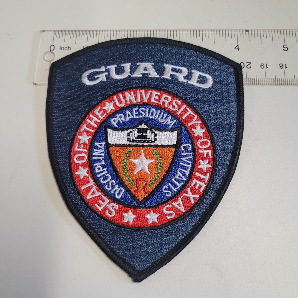 University Of Texas Security Guard Patch