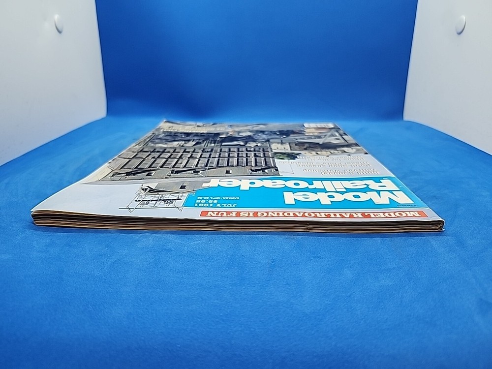 Model Railroader Magazine July 1991 Issue