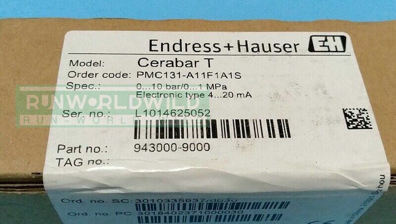 1PCS NEW IN BOX E+H pressure switch PMC131-A11F1A1S