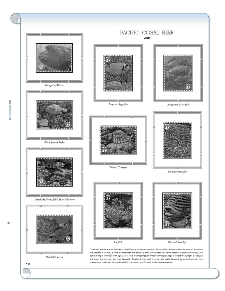 2004 U.S. Commemorative Singles COMPLETE Supplement (White Ace Alternative)