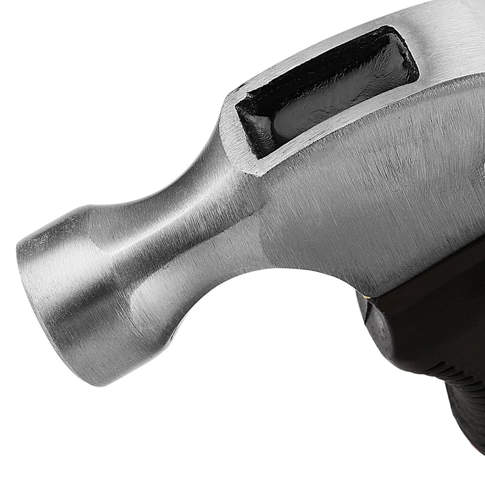 4 Pack 8 Oz Small Hammer, Compact Stubby Claw Hammer with Comfortable Grip, M...